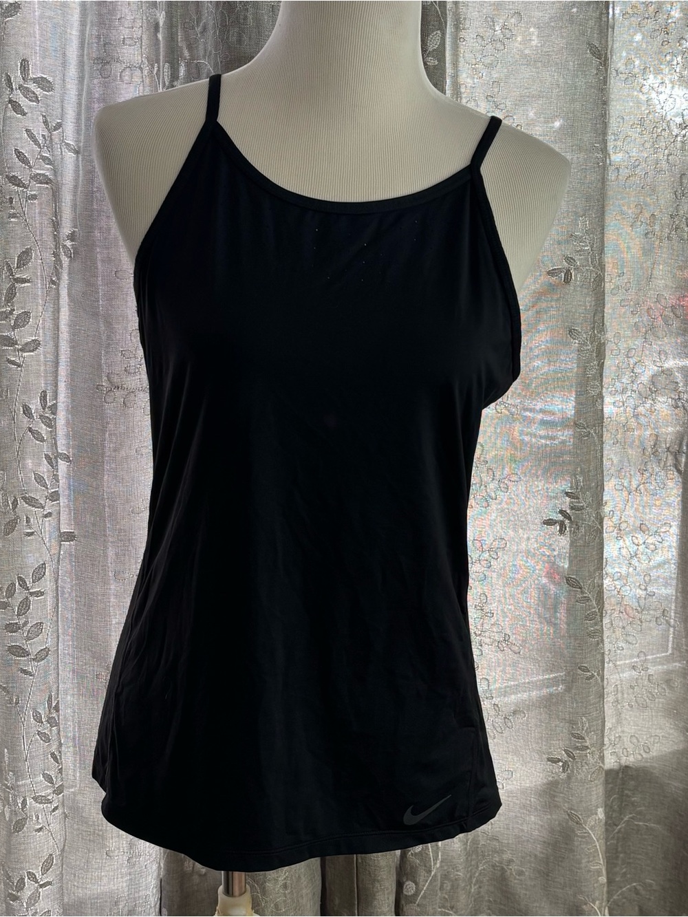 Nike dri fit black tank size medium